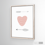 Cuadro Infantil Corazon