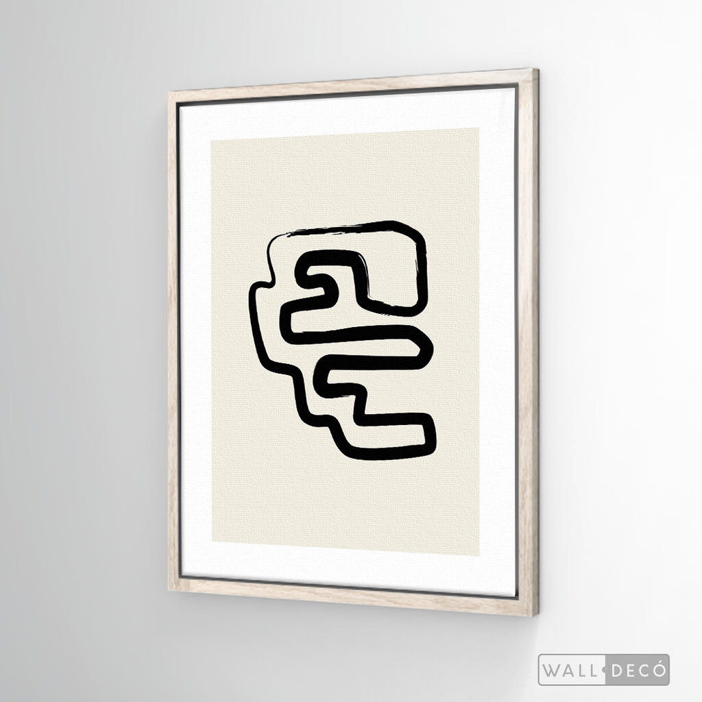 Cuadro Minimalista Line Art