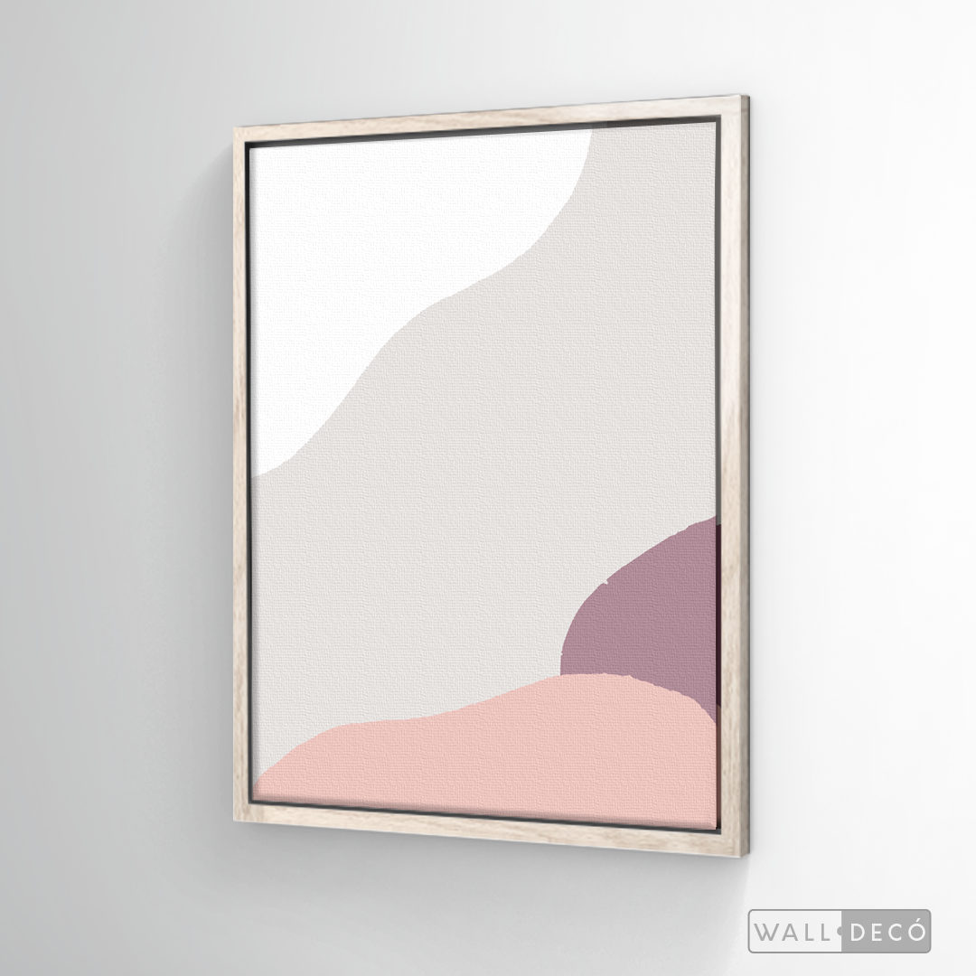 Cuadro Moderno Formas Oblicuo