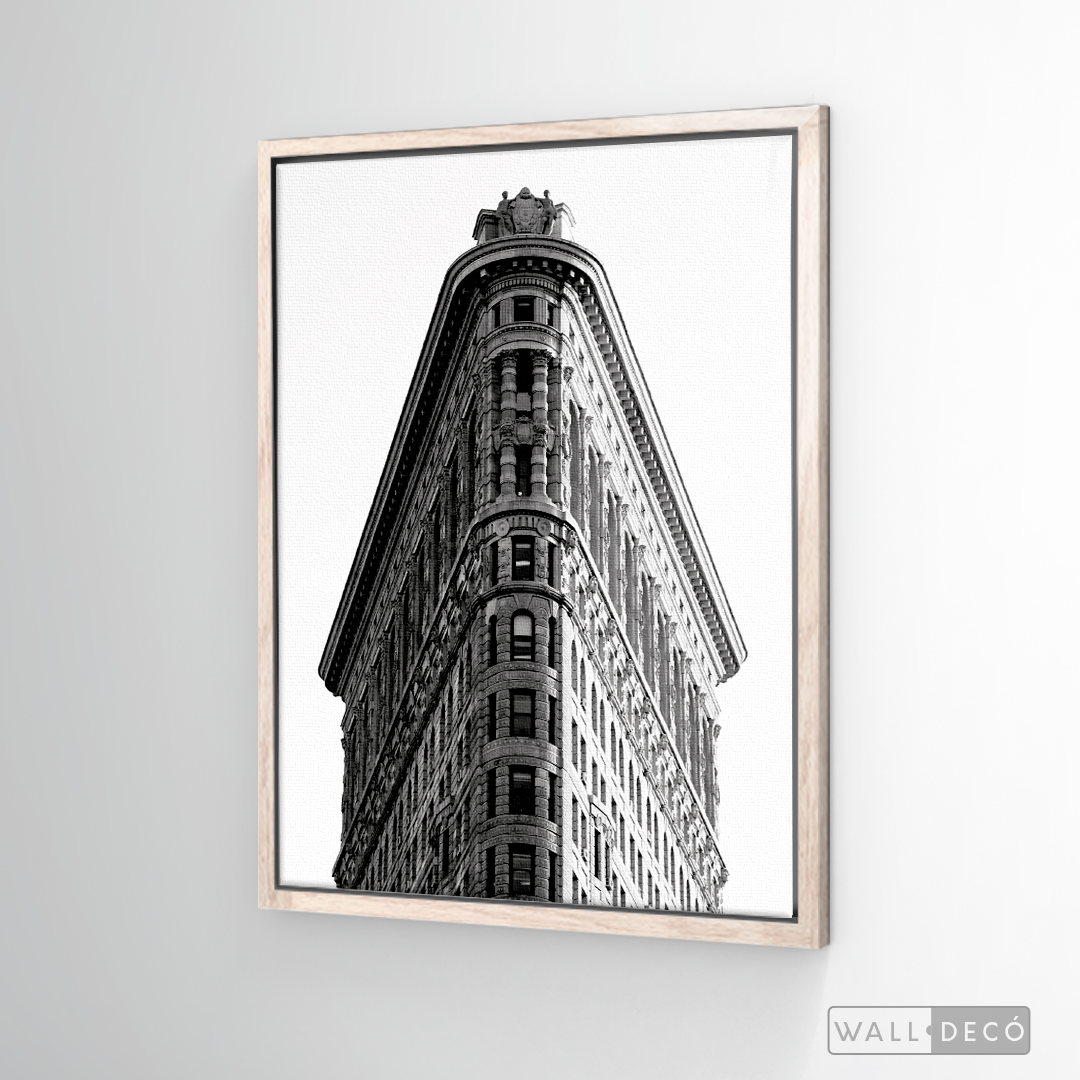 Cuadro New York Flatiron Vertical