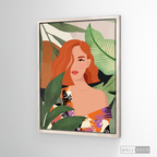 Cuadro Mujer Olivia