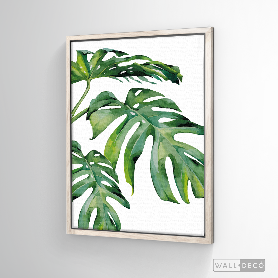 Cuadro Botánico Monstera Deliciosa