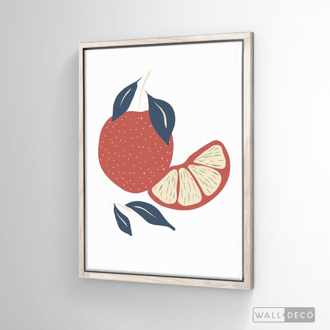 Cuadro Boho Naranja