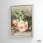 Cuadro Arte Vintage Rose