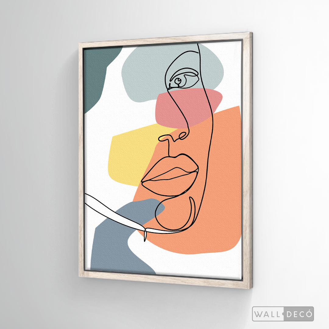Cuadro Face Lines Filomena