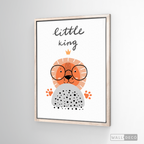Cuadro Infantil Little King