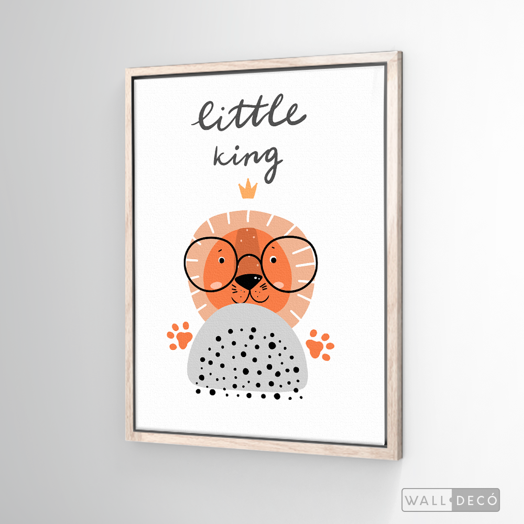 Cuadro Infantil Little King