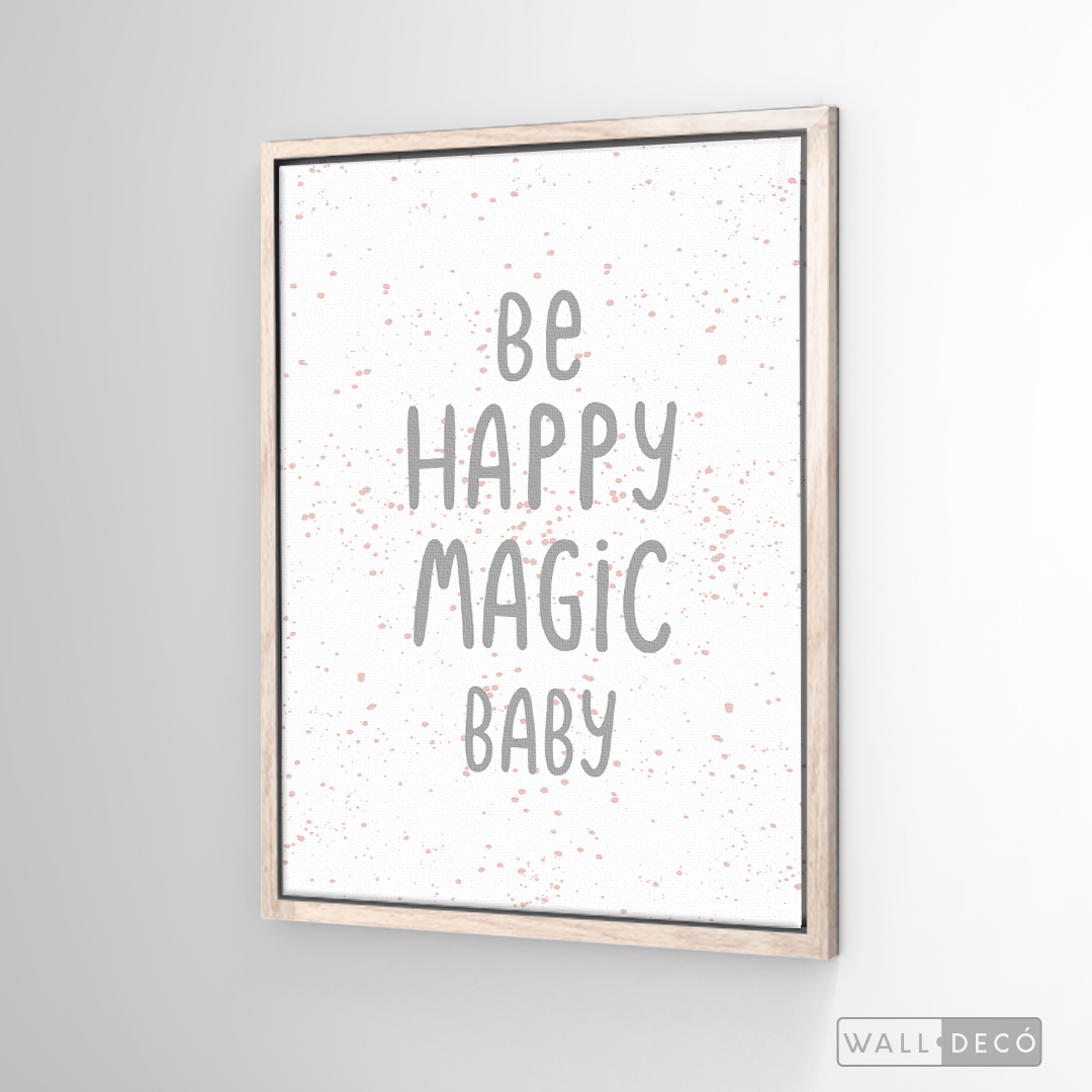 Cuadro Infantil Be Happy