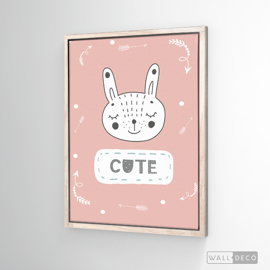 Cuadro Infantil Bunny Cute
