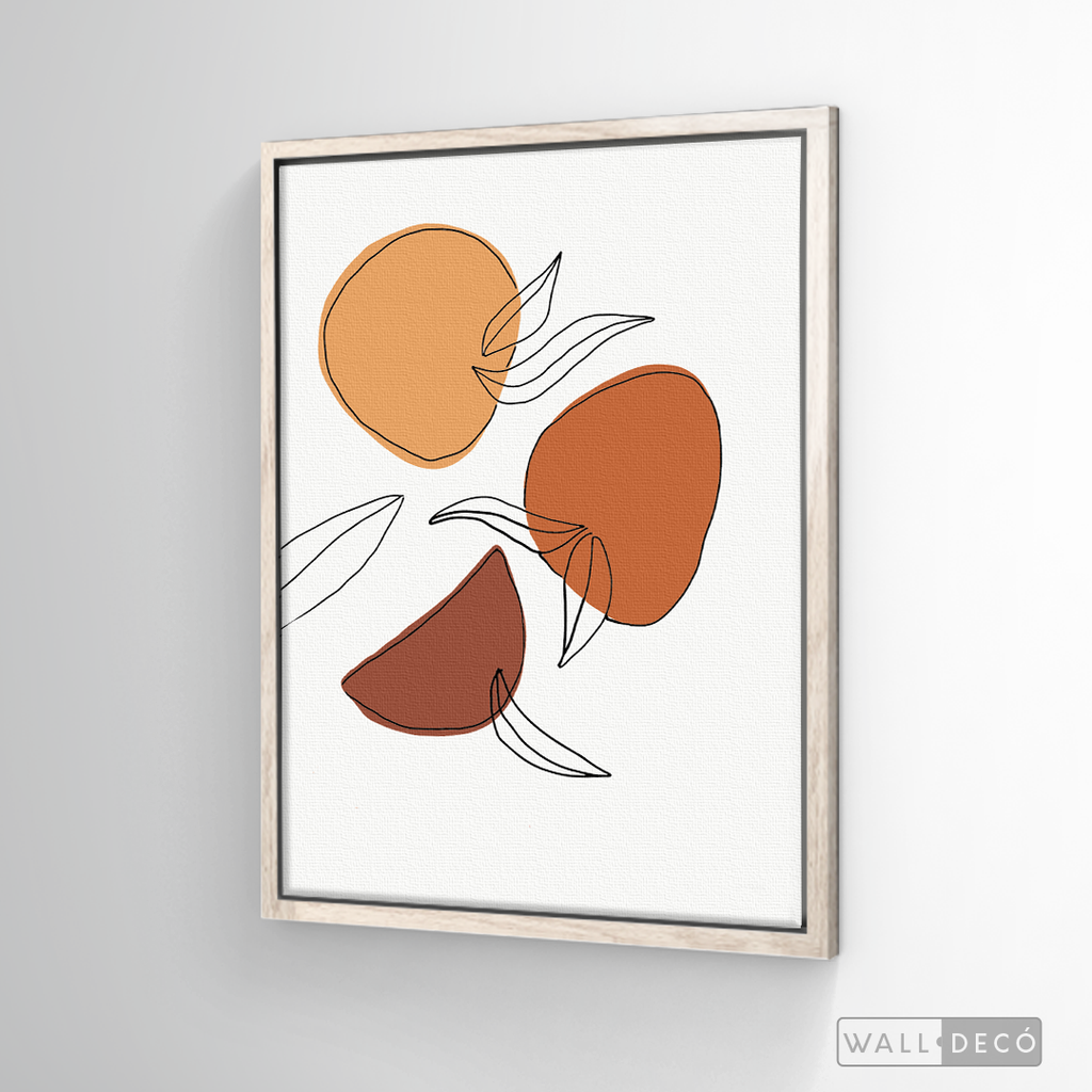 Cuadro Minimalista Cerezas
