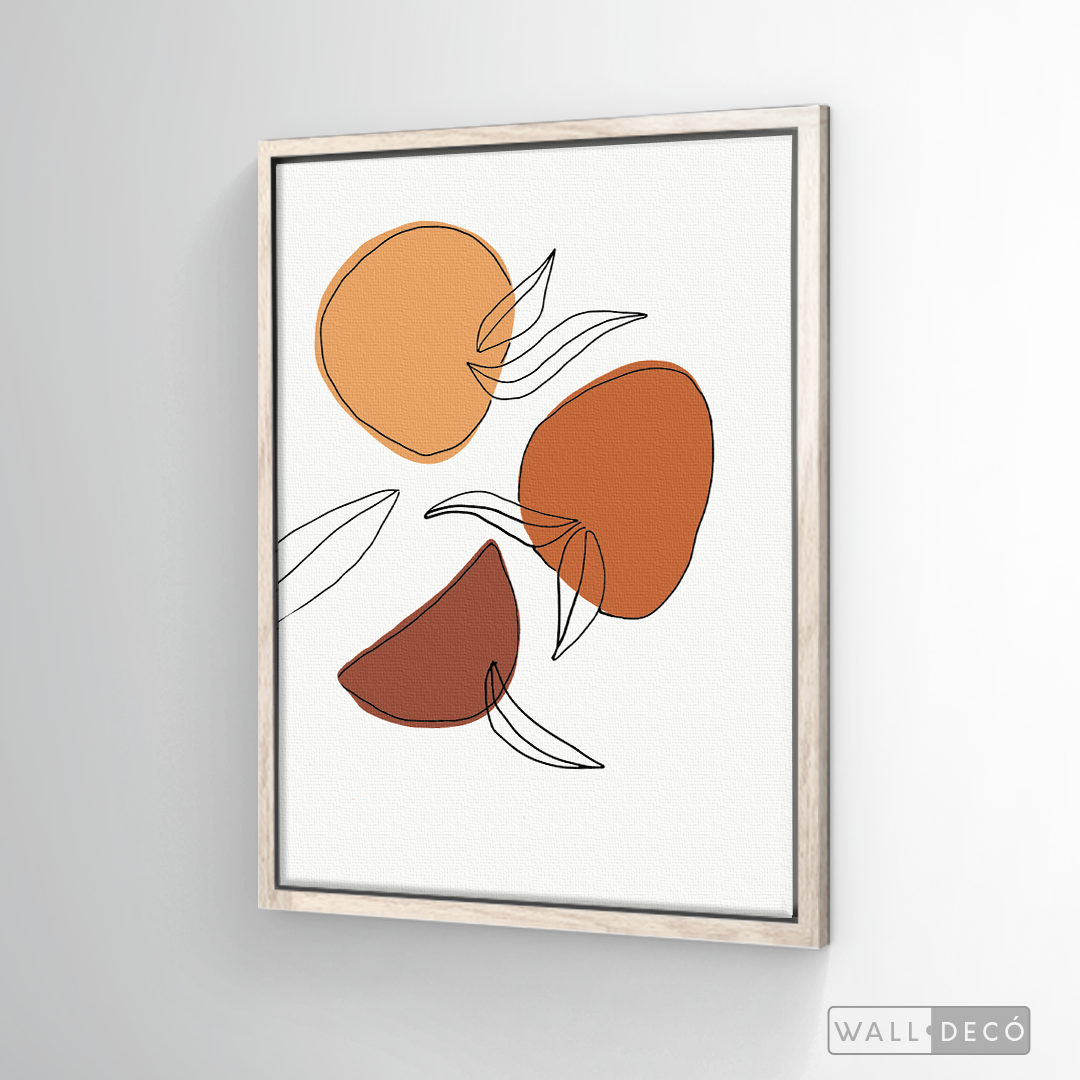 Cuadro Minimalista Cerezas