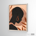Cuadro Mujer África