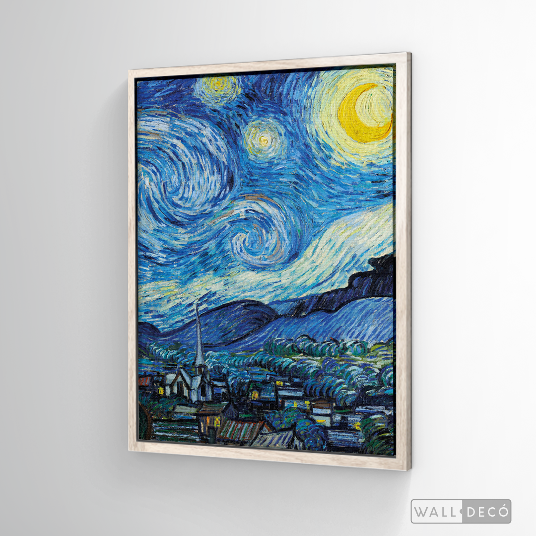 Cuadro Arte Noche estrellada Van Gogh (B)
