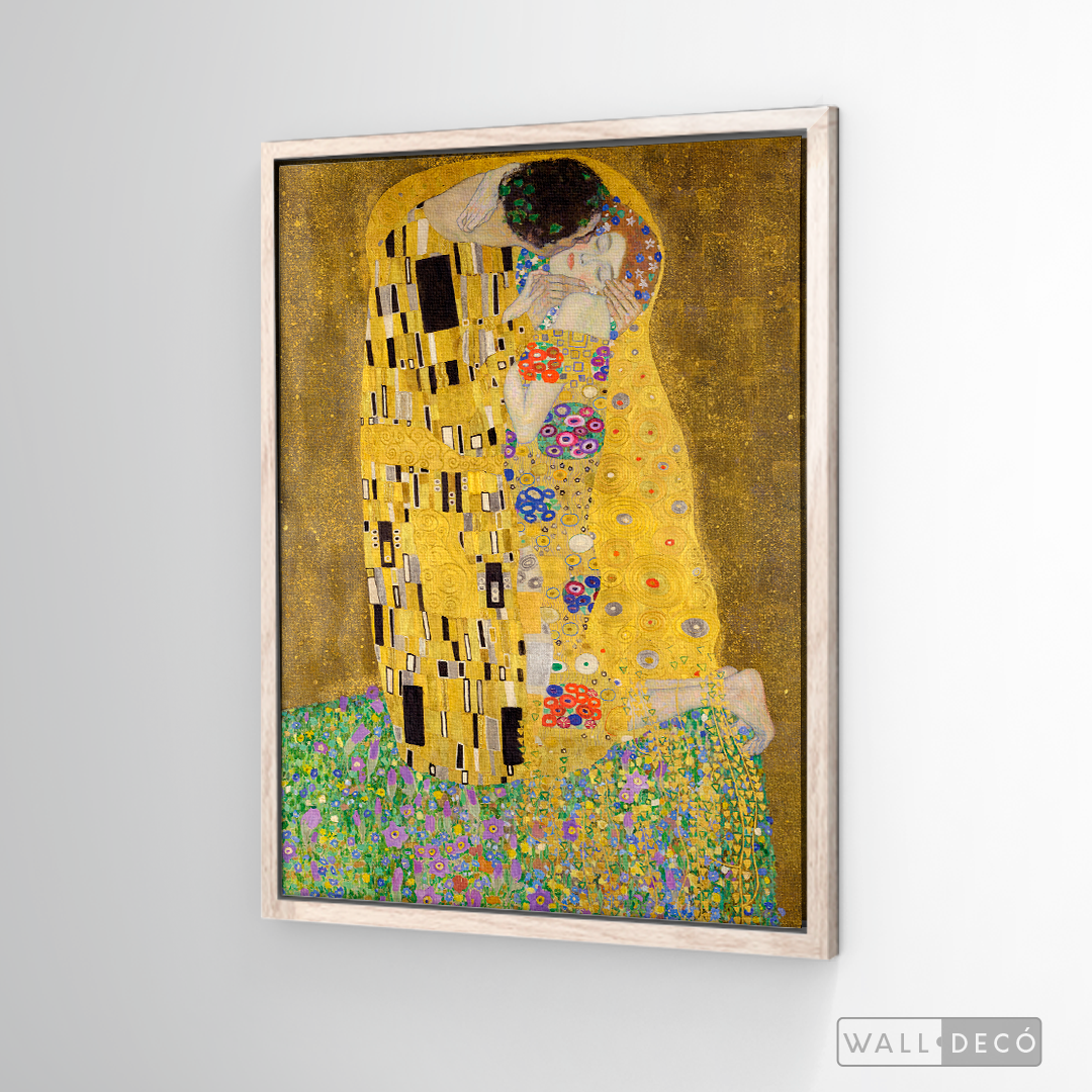 Cuadro Arte El Beso, Gustav Klimt