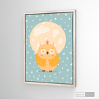 Cuadro Infantil Little Buho