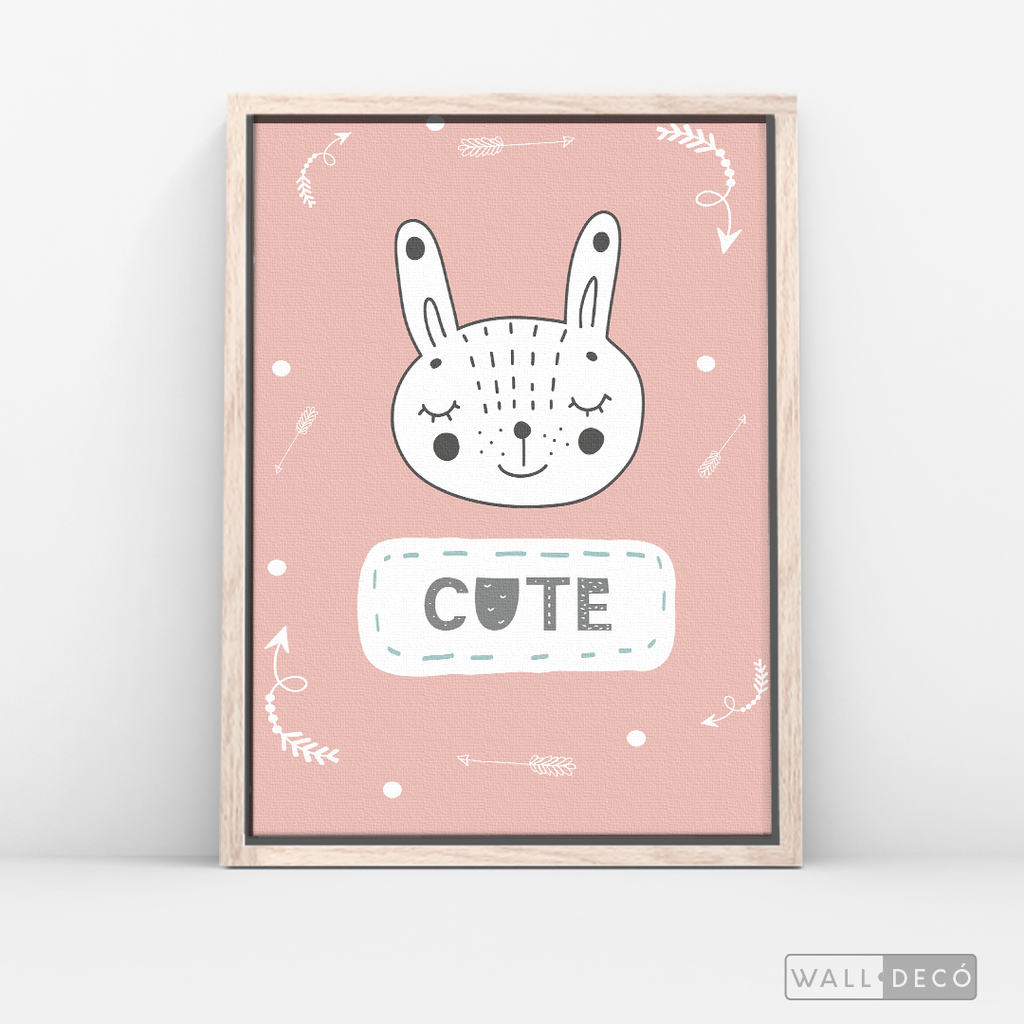 Cuadro Infantil Bunny Cute