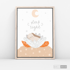 Cuadro Infantil Sleep Tight