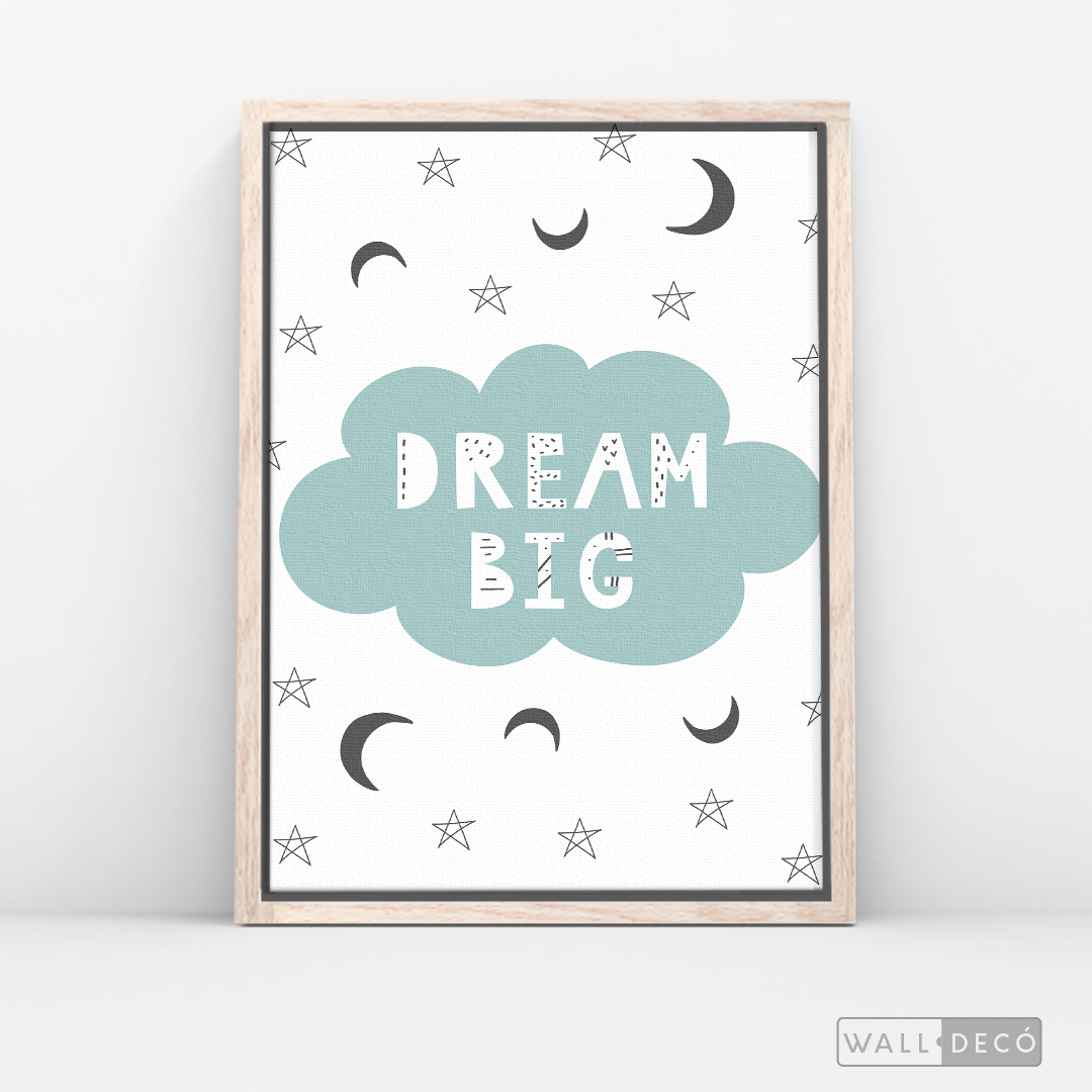 Cuadro Infantil Dream Big