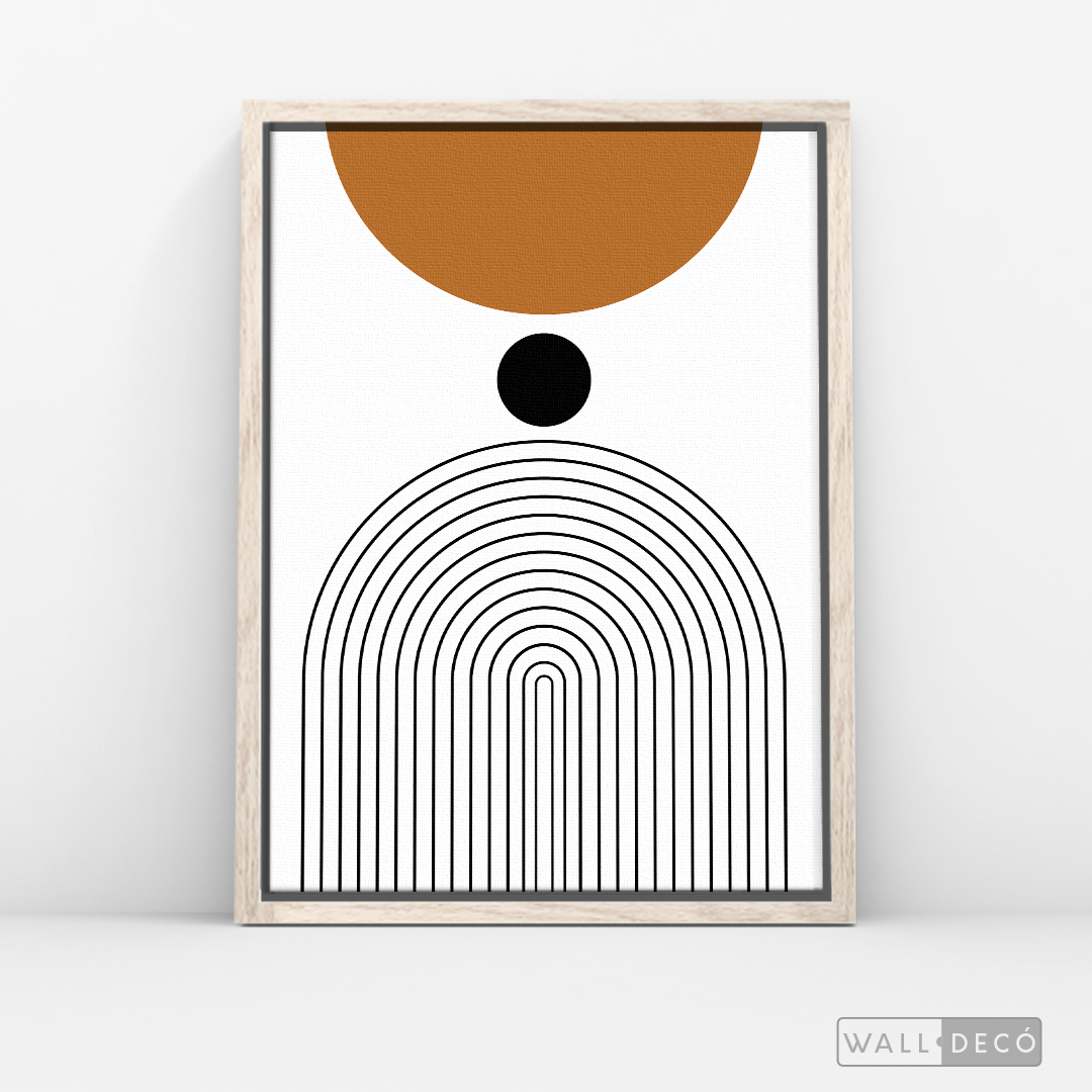 Cuadro Minimalista Line Art Tres