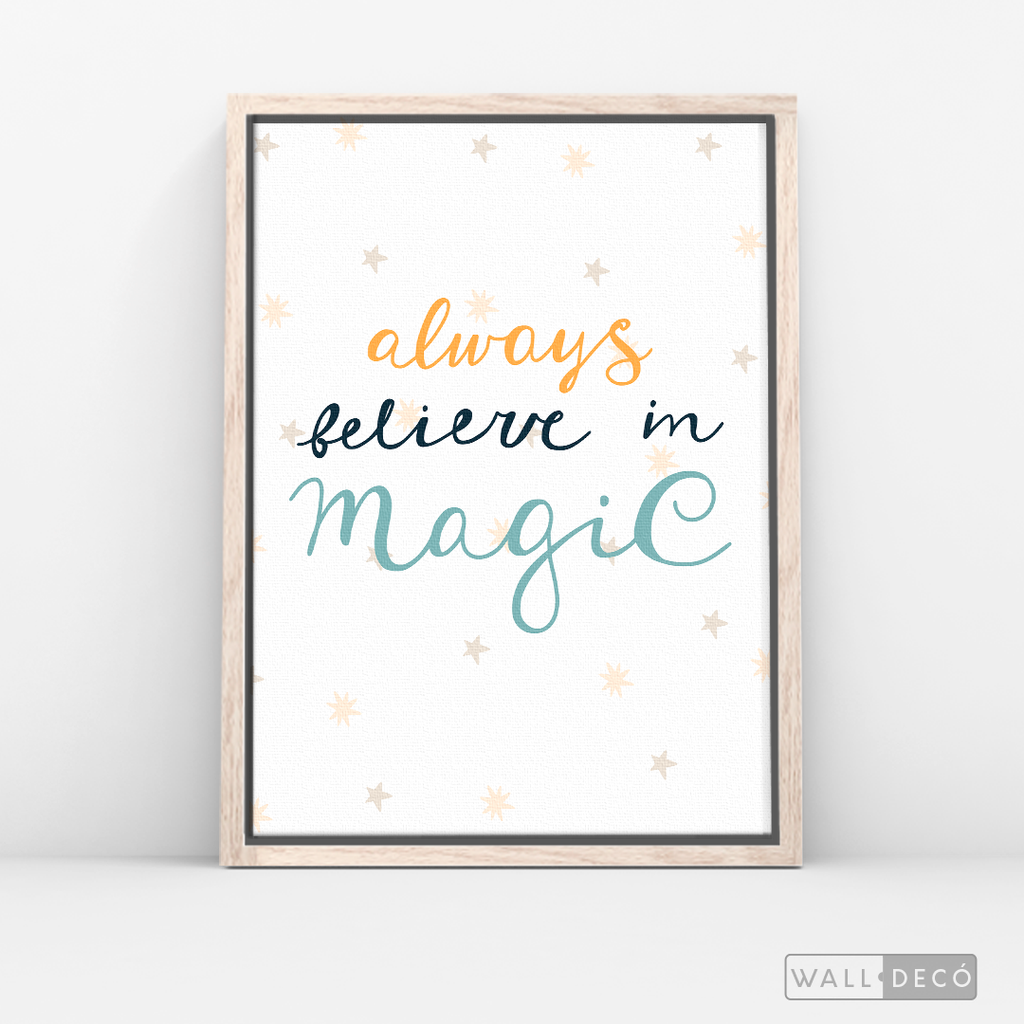 Cuadro Infantil Always Believe