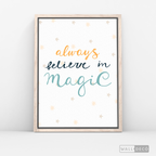 Cuadro Infantil Always Believe