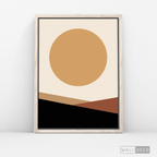 Cuadro Abstracto Amanecer