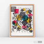 Cuadro Arte Small Worlds V, Kandinsky