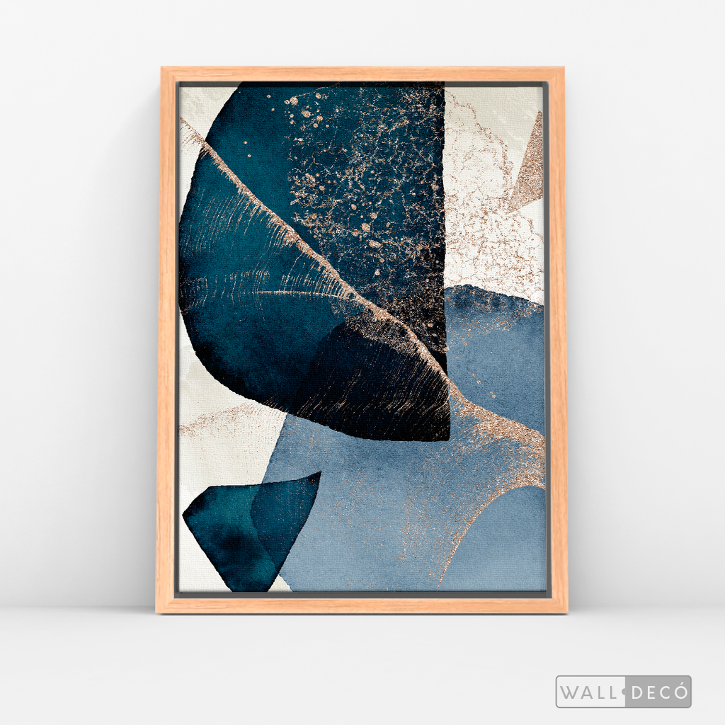 Cuadro Fragmentos Abstractos Tiempo