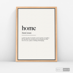 Cuadro Minimalista Home · Entrega inmediata