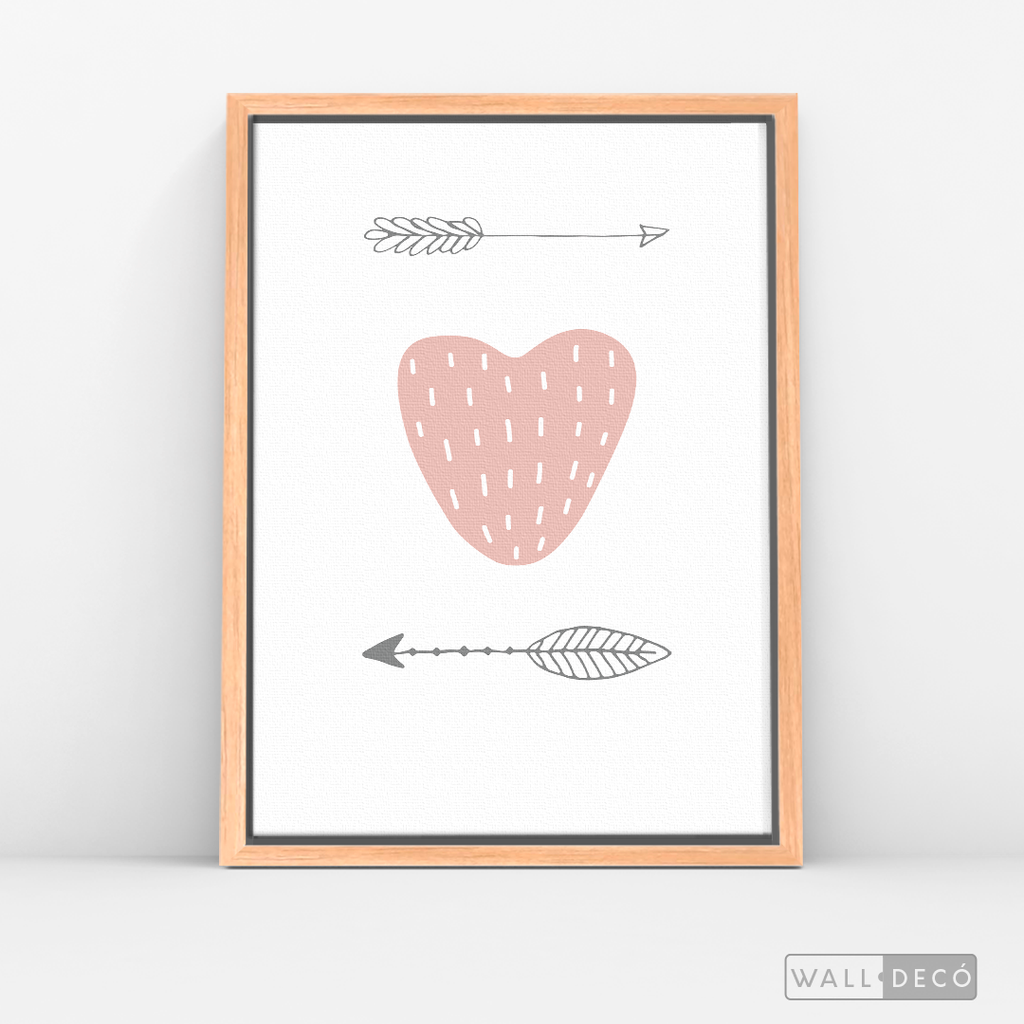 Cuadro Infantil Corazon