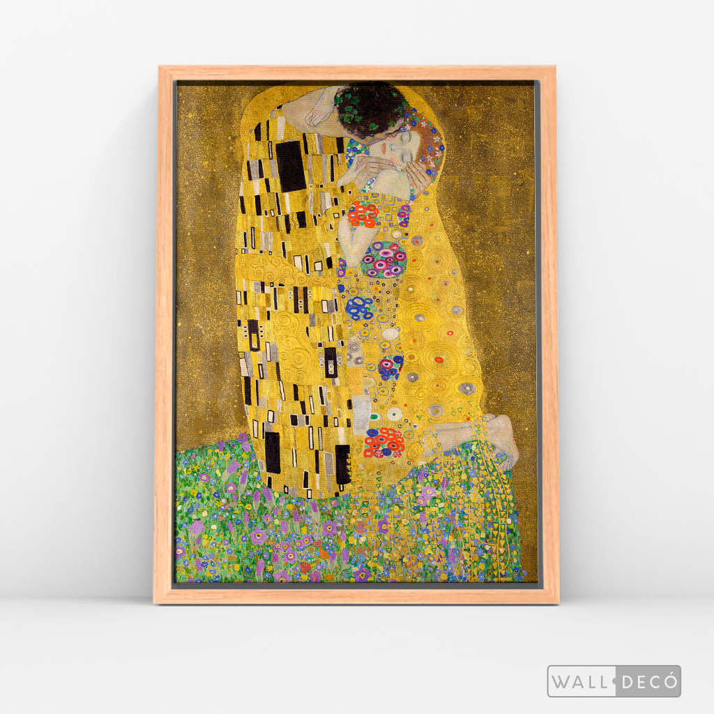 Cuadro Arte El Beso, Gustav Klimt