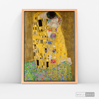 Cuadro Arte El Beso, Gustav Klimt