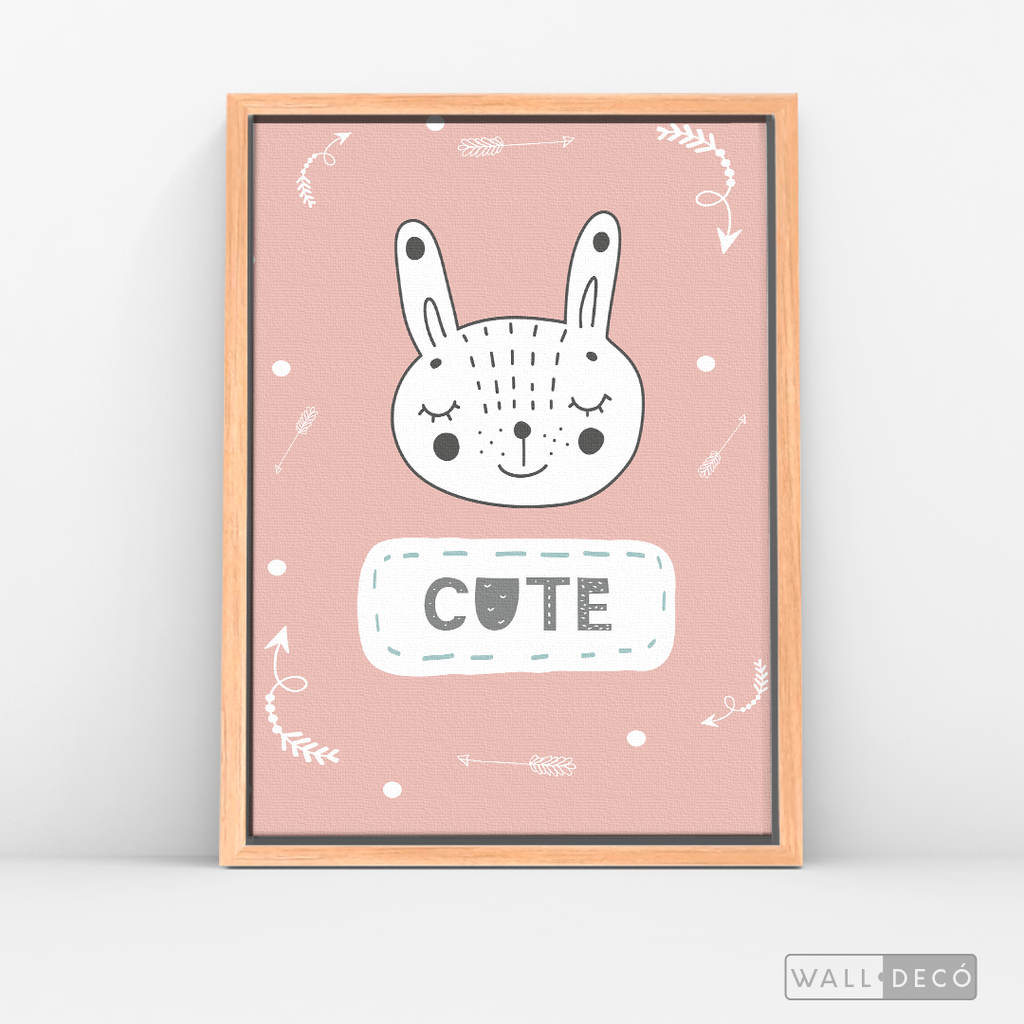 Cuadro Infantil Bunny Cute