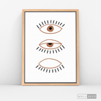 Cuadro Boho Meditación