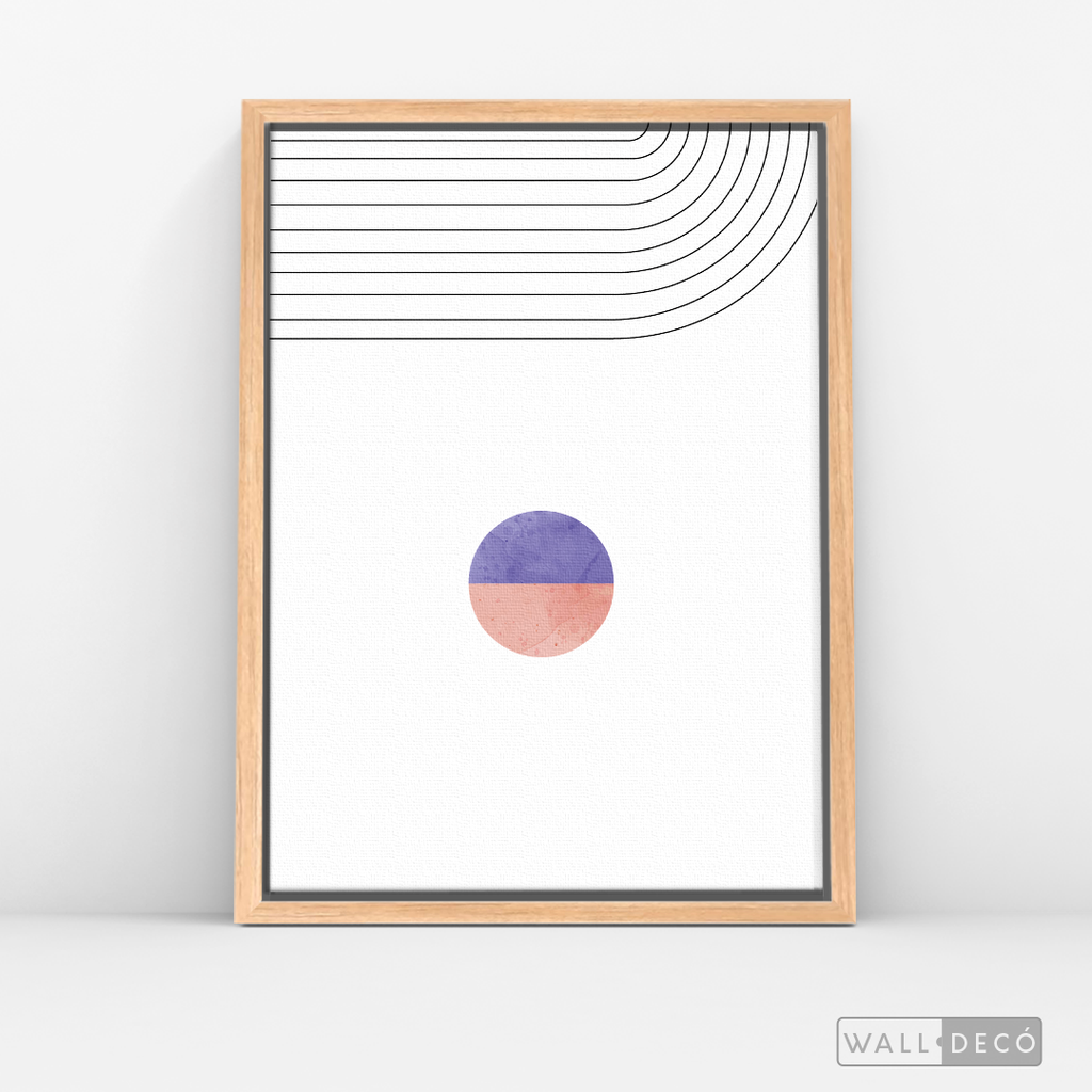 Cuadro Abstracto Paralelo