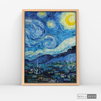 Cuadro Arte Noche estrellada Van Gogh (B)