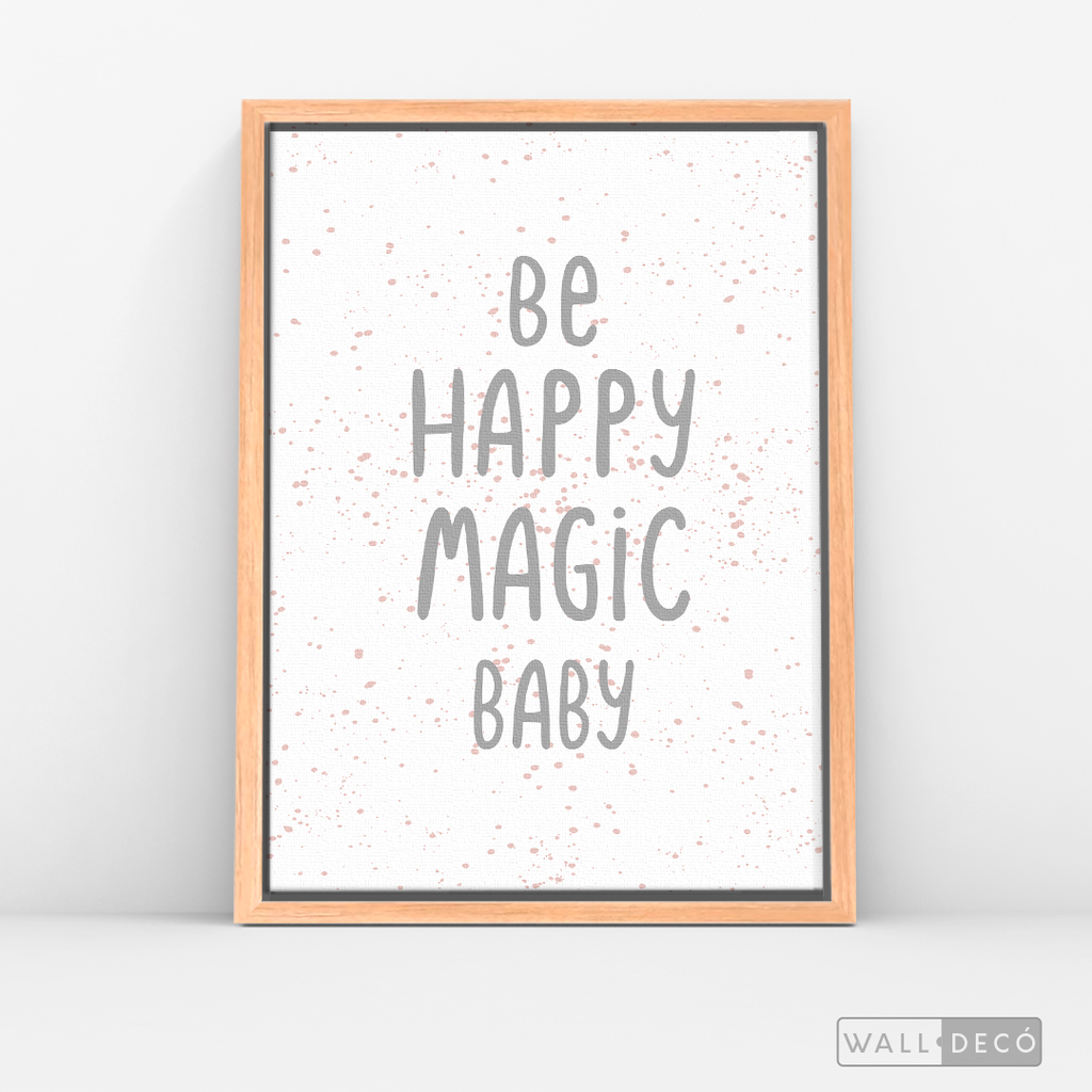 Cuadro Infantil Be Happy
