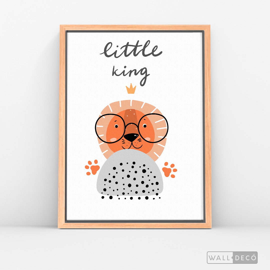 Cuadro Infantil Little King