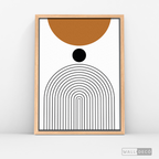 Cuadro Minimalista Line Art Tres