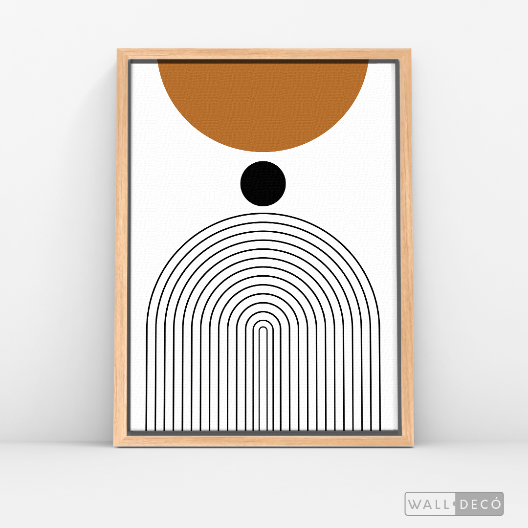 Cuadro Minimalista Line Art Tres