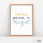 Cuadro Infantil Always Believe