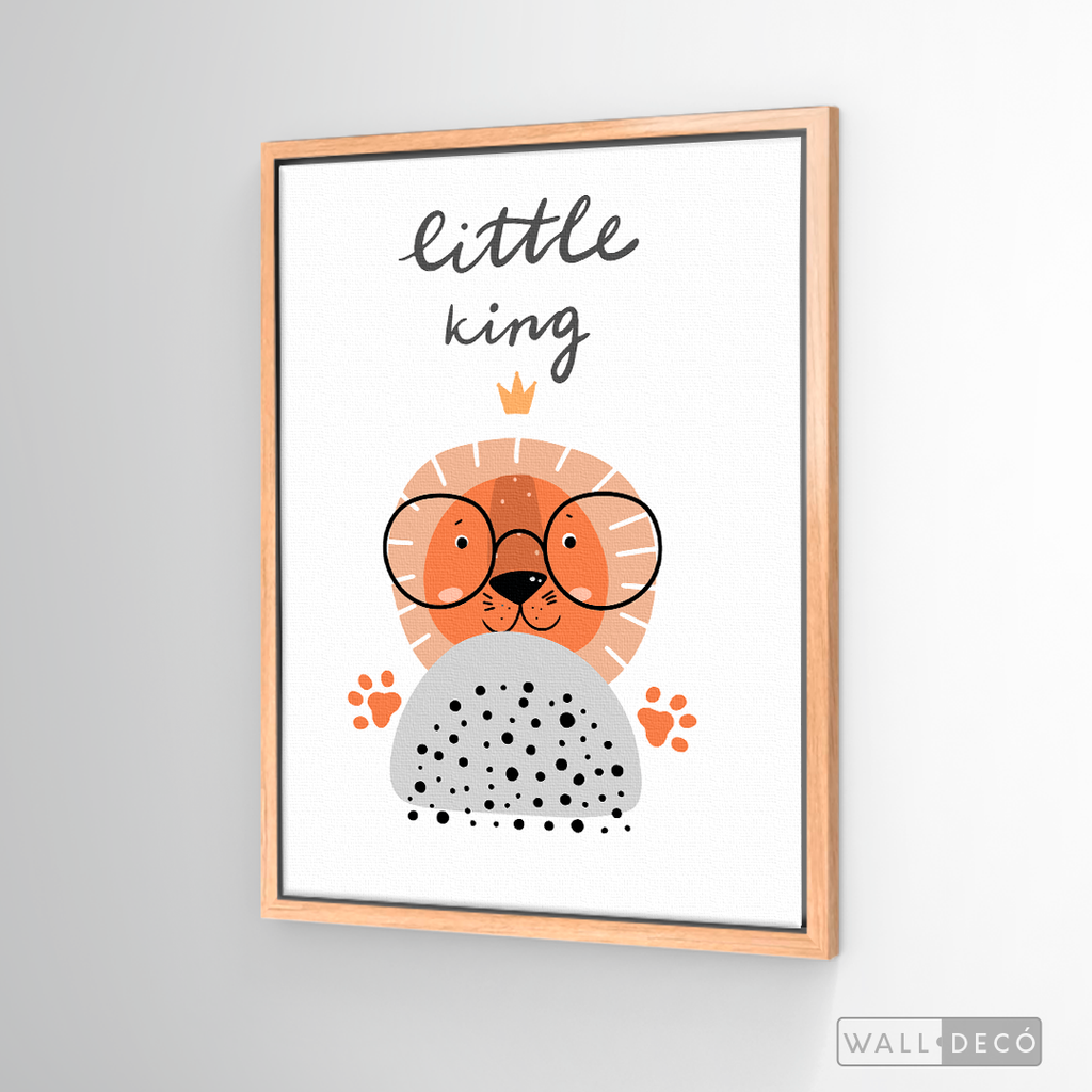 Cuadro Infantil Little King