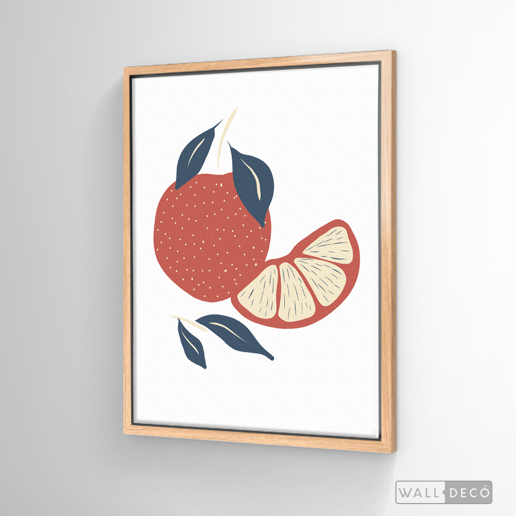 Cuadro Boho Naranja