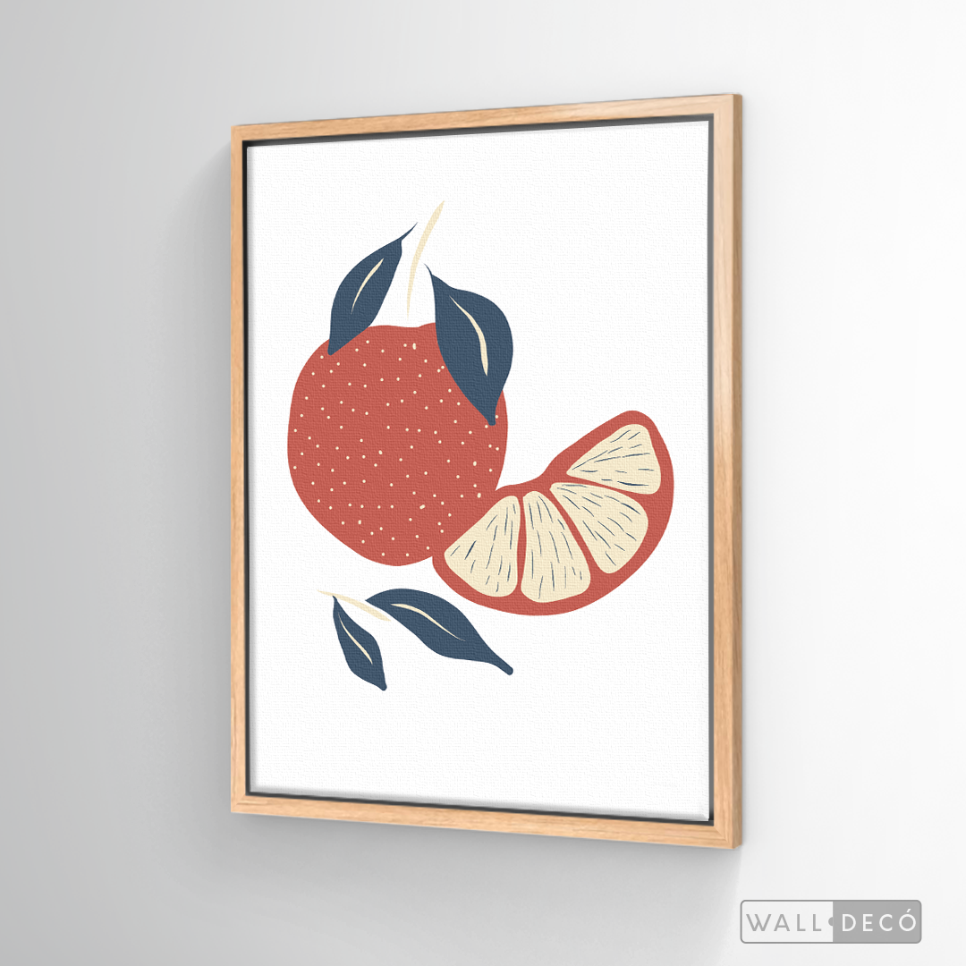 Cuadro Boho Naranja