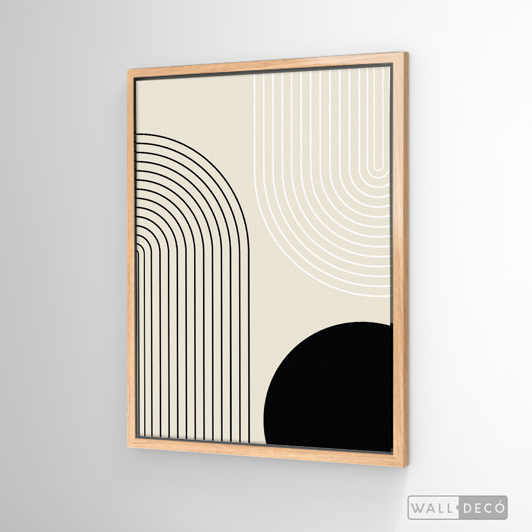Cuadro Minimalista Line Art Arcos