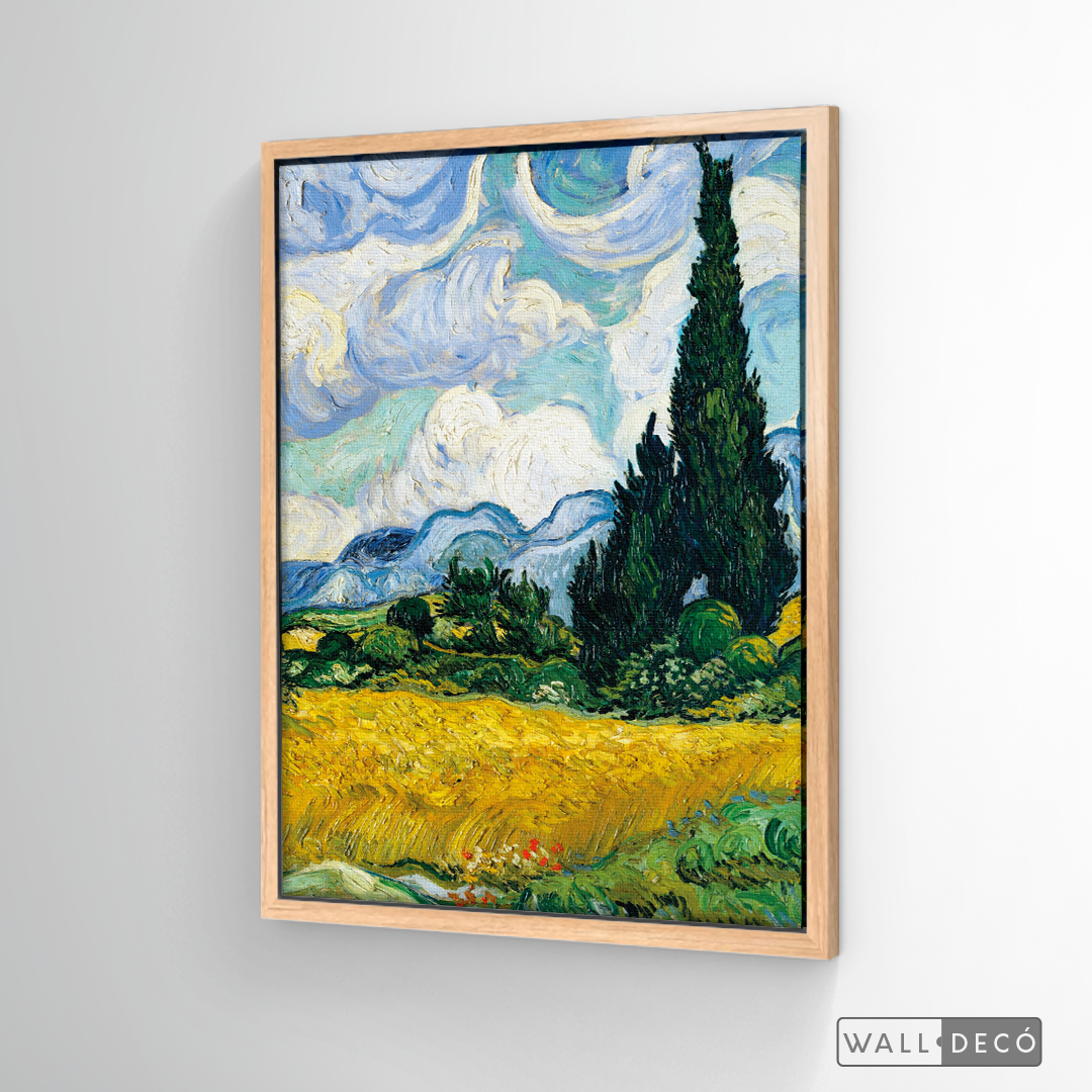 Cuadro Arte Campo de Trigo Van Gogh