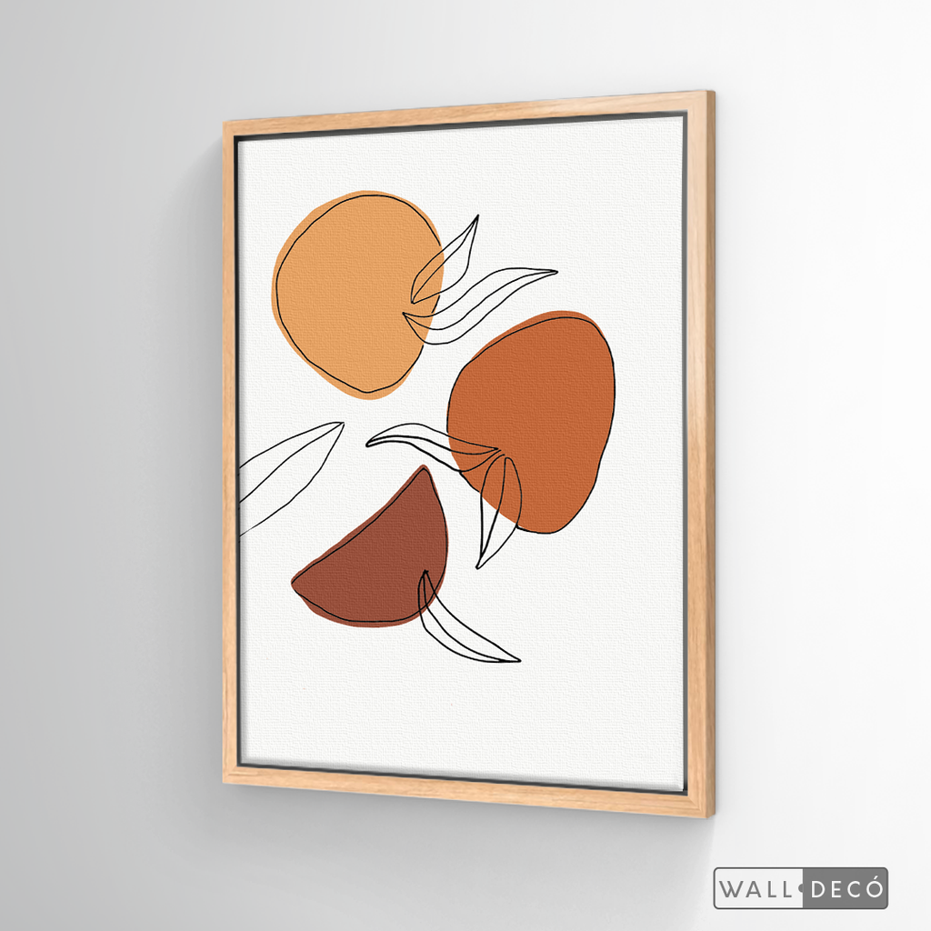 Cuadro Minimalista Cerezas