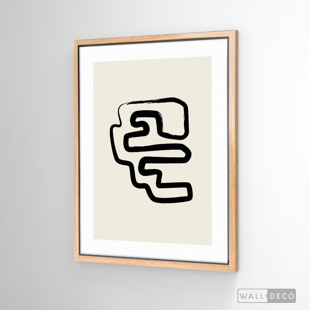 Cuadro Minimalista Line Art