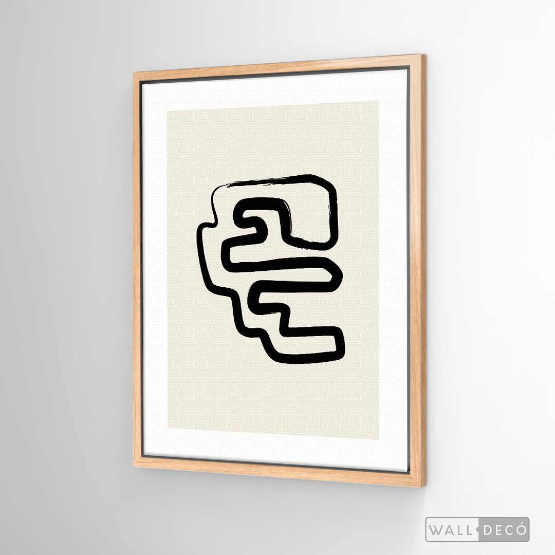 Cuadro Minimalista Line Art