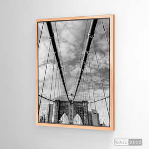 Cuadro New York Brooklyn Bridge Vertical